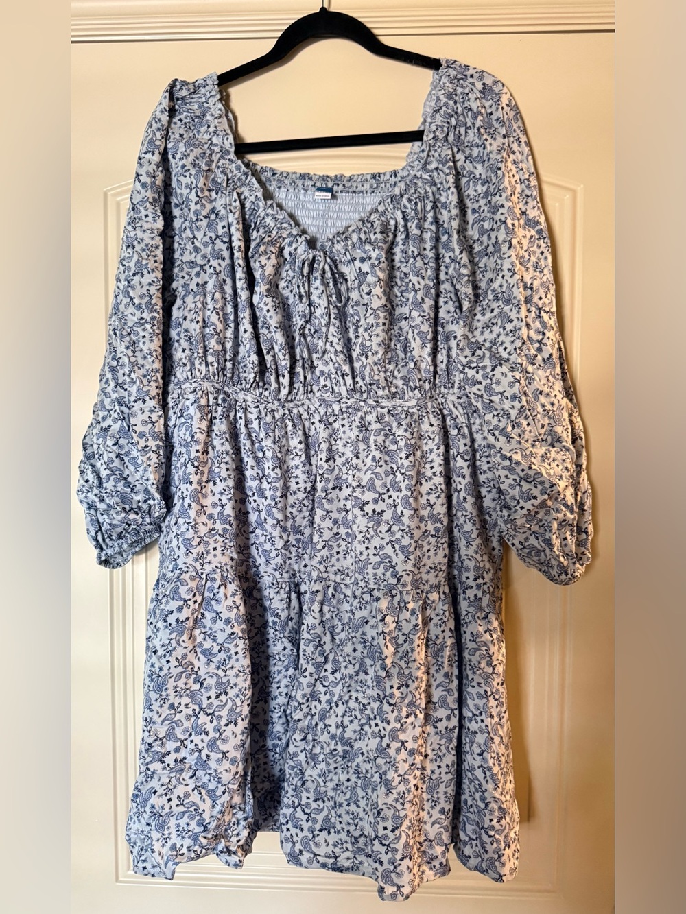 Old Navy Blue Floral Mini Dress